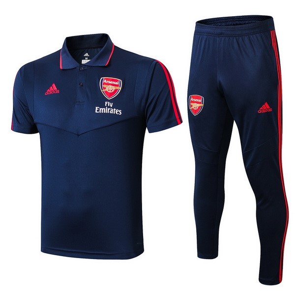 Replicas Polo Arsenal Conjunto Completo 2019/20 Azul Marino